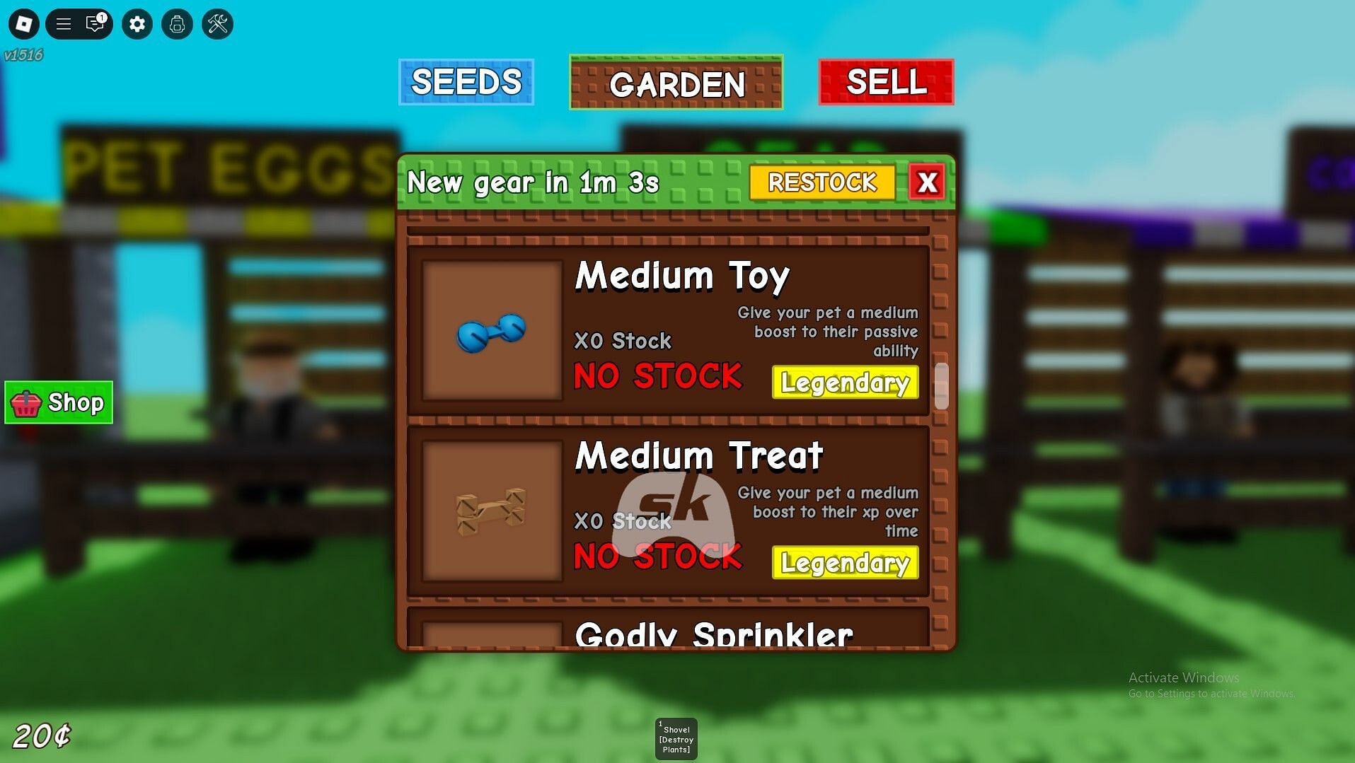Medium Toy and Treat (Image via Sportskeeda Gaming || Roblox)